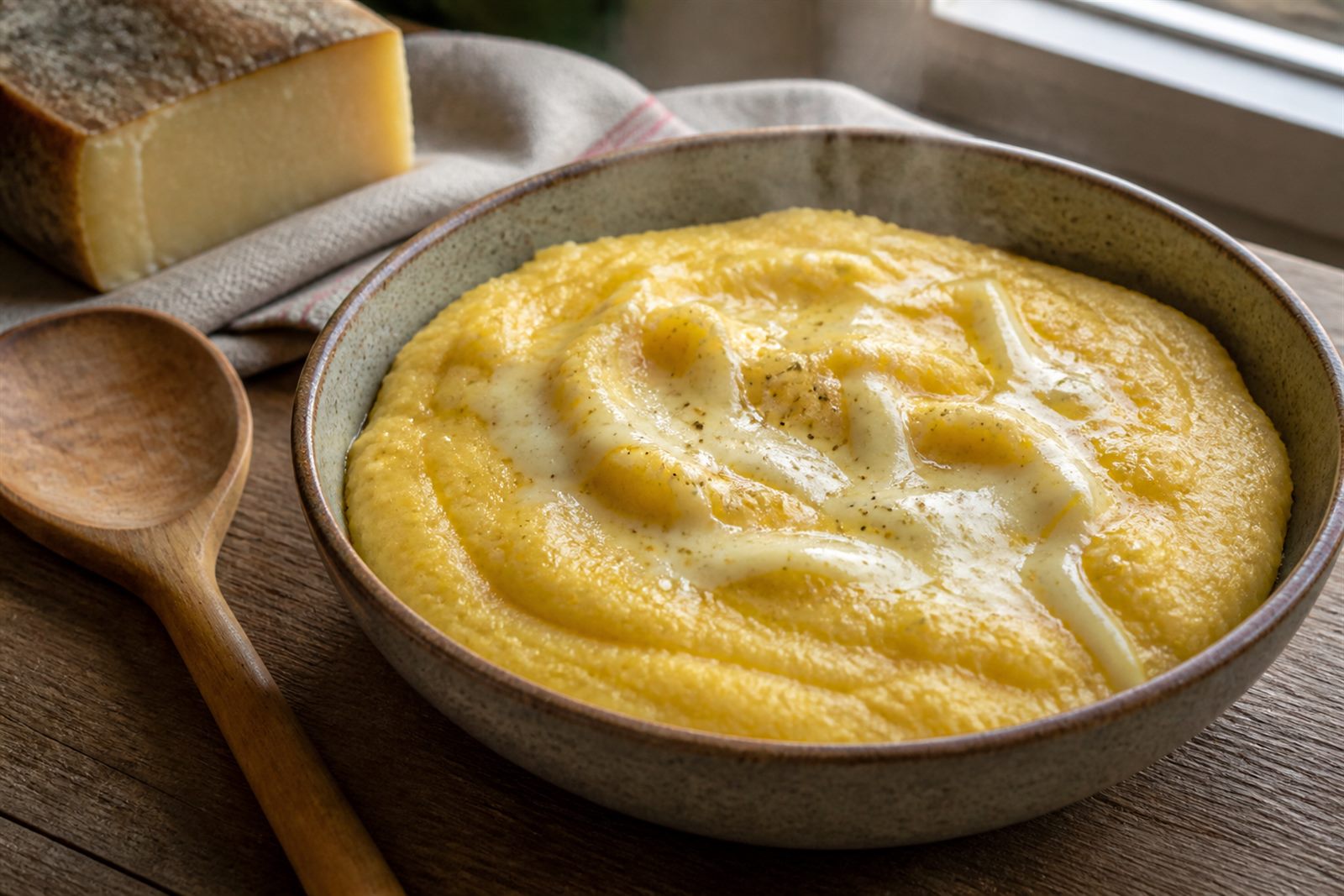 Polenta concia