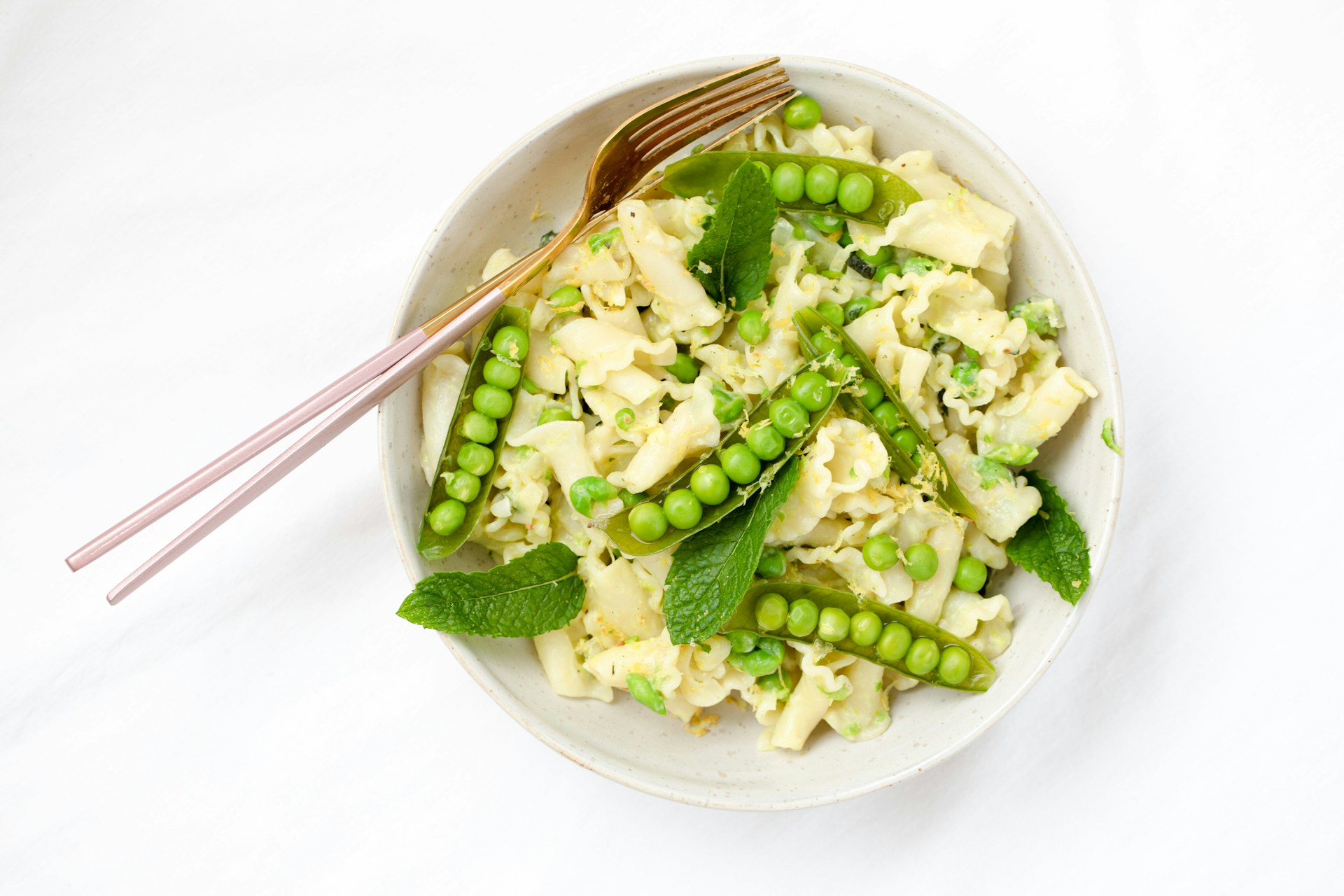 Tagliatelle fresche ai piselli