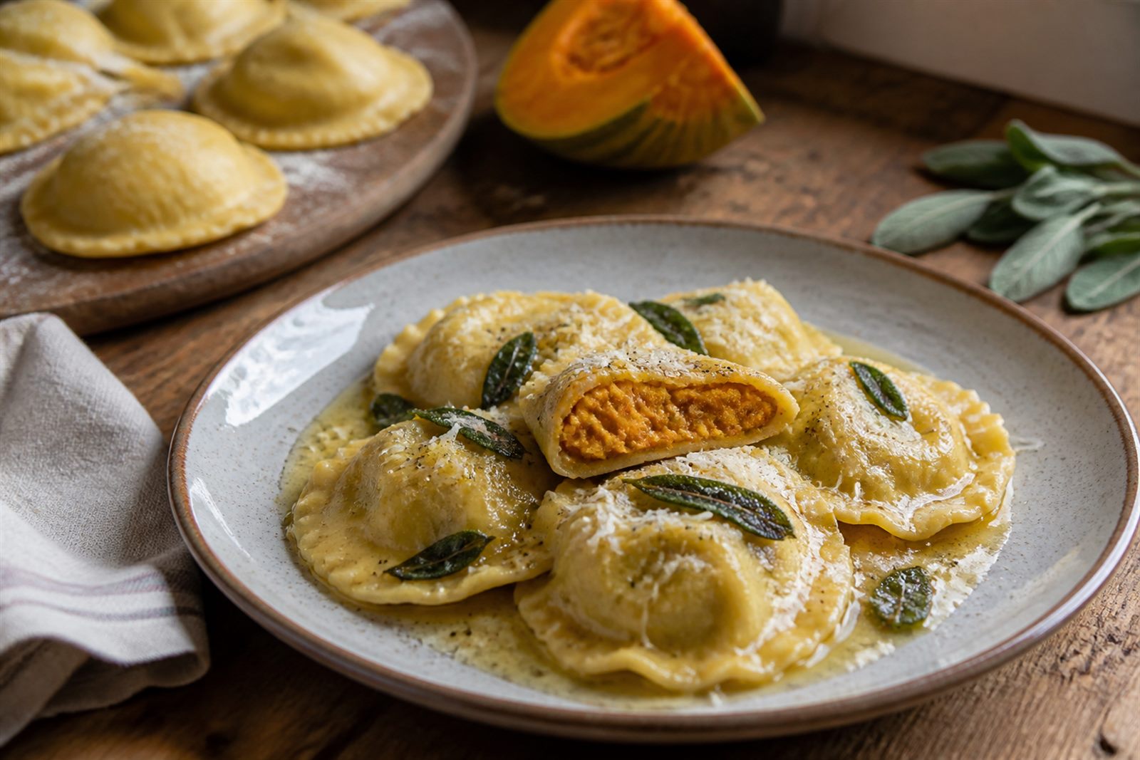 Tortelli di zucca mantovani